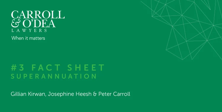 Fact Sheet - Superannuation