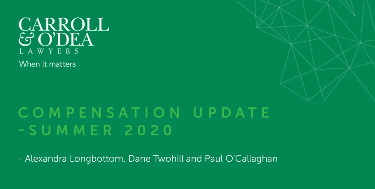 COMPENSATION UPDATE - SUMMER 2020